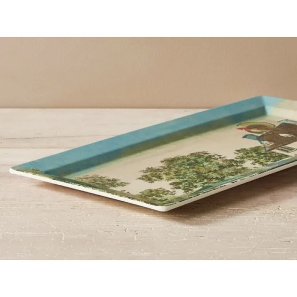 John Derian x Target Perched Turkey Melamine Serving Tray Rectangular Fall - Picture 3 of 7